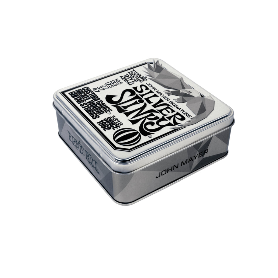 Ernie Ball P03818 John Mayer Silver Slinky Strings 3-Pack
