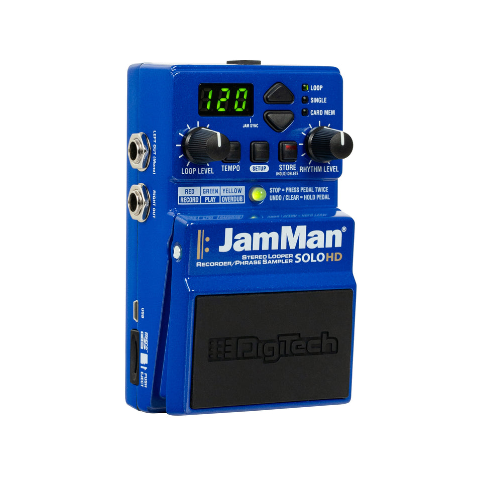 Digitech JamMan Solo HD Stereo Looper/Recorder Pedal