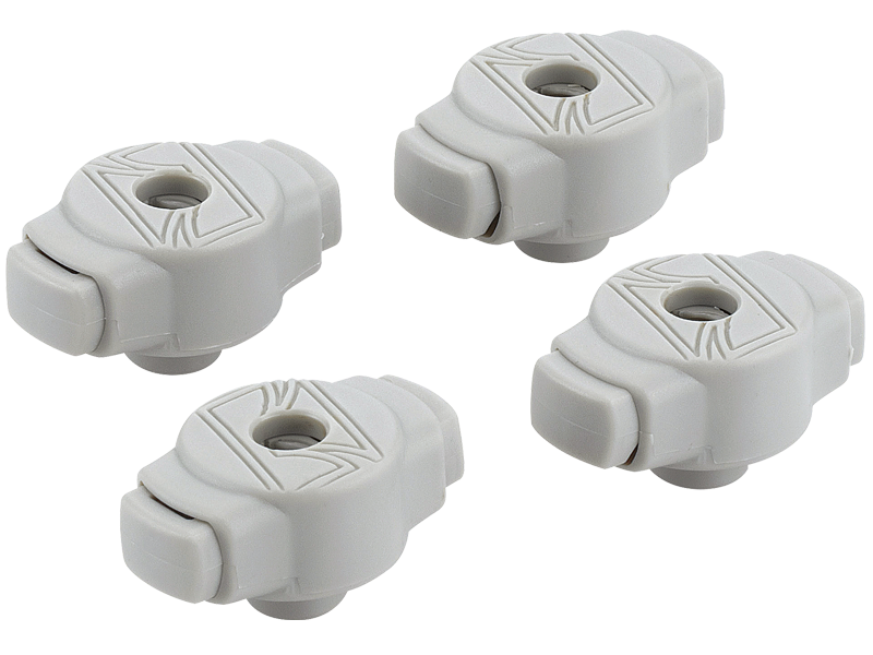 TAMA QC8B4GY Quick-Set Cymbal Mate Gray (4pcs/set)