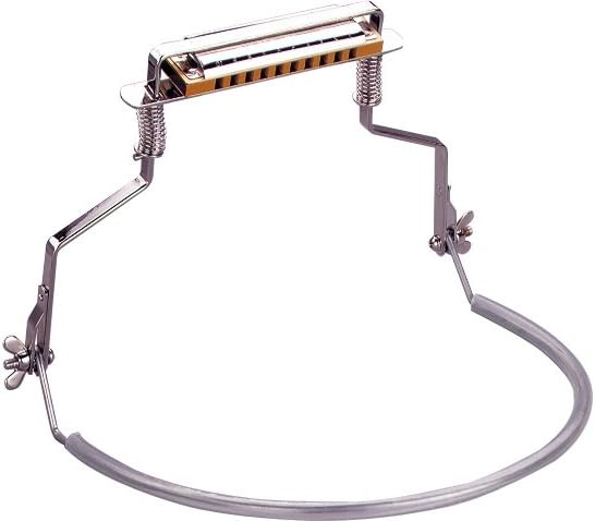 Hohner HH 01 – Harmonica Holder | 10-Hole Diatonic | Silver