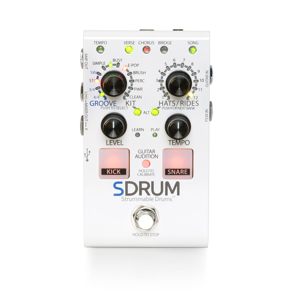 Digitech SDrum Strummable Drums Pedal