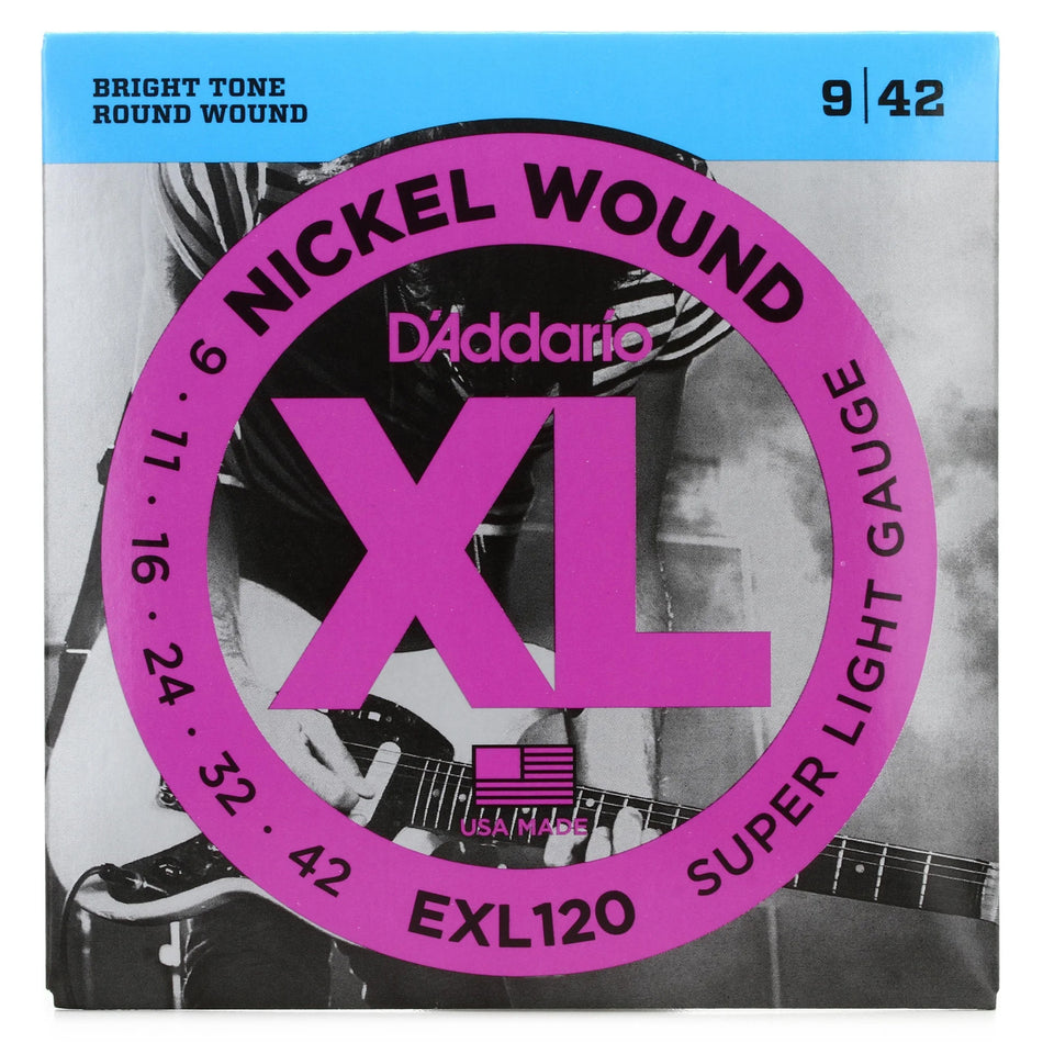 DADDARIO EXL120 SET ELEC GTR XL SUP LITE