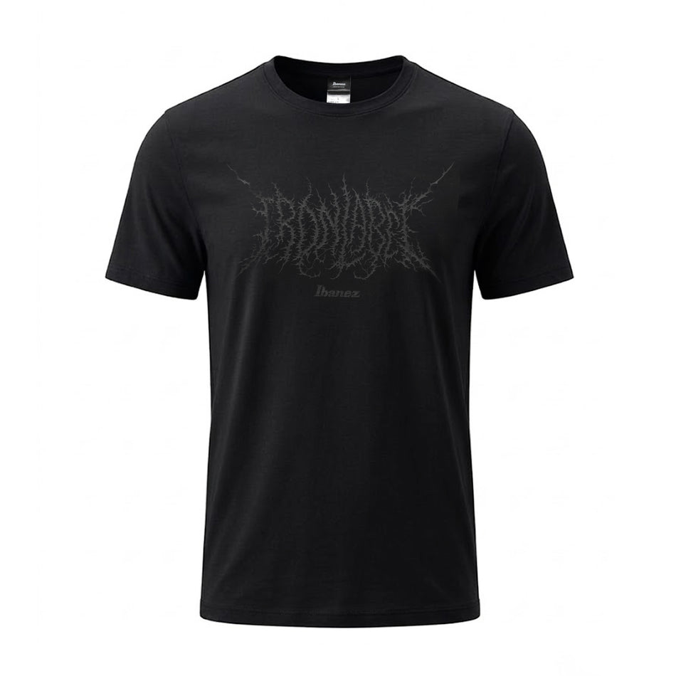 Ibanez IBAT011XL T-Shirt Iron Label Black XL Size
