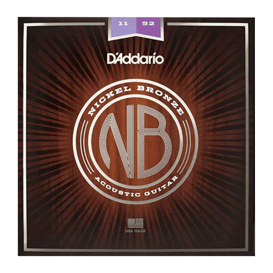 DADDARIO NB1152 SET AC NICKEL BRNZE CST LITE