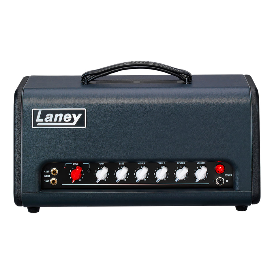Laney CUB-SUPERTOP ALL TUBE GUITAR HEAD WITH BOOST AND REVERB - >1W & 15W