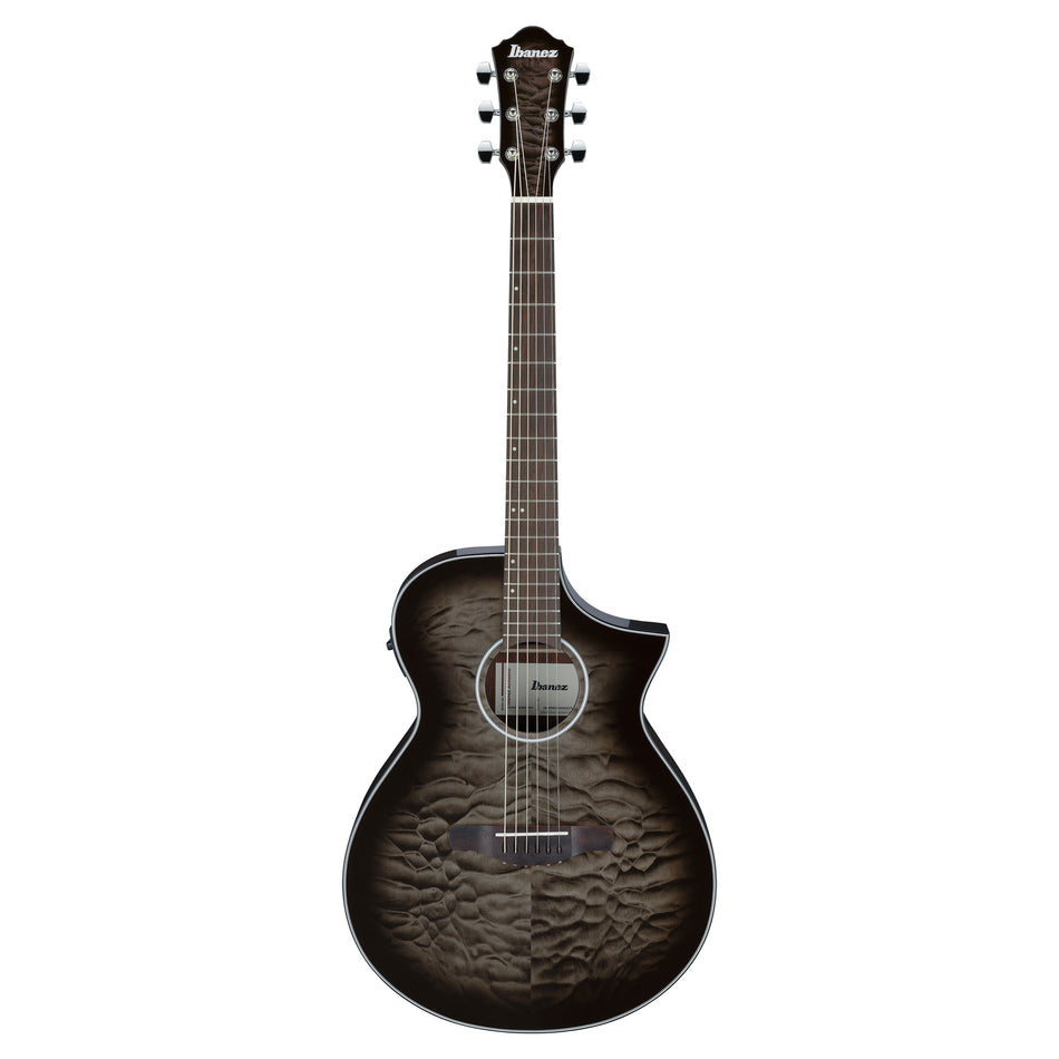 IBANEZ AEWC16QA-TKH ELECTRIC ACOUSTIC GUITAR