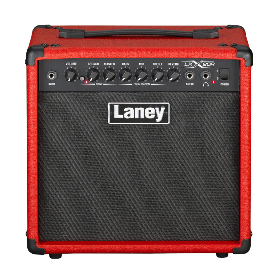 Laney LX20R-RED 20W Guitar Practice Combo Amp | Red