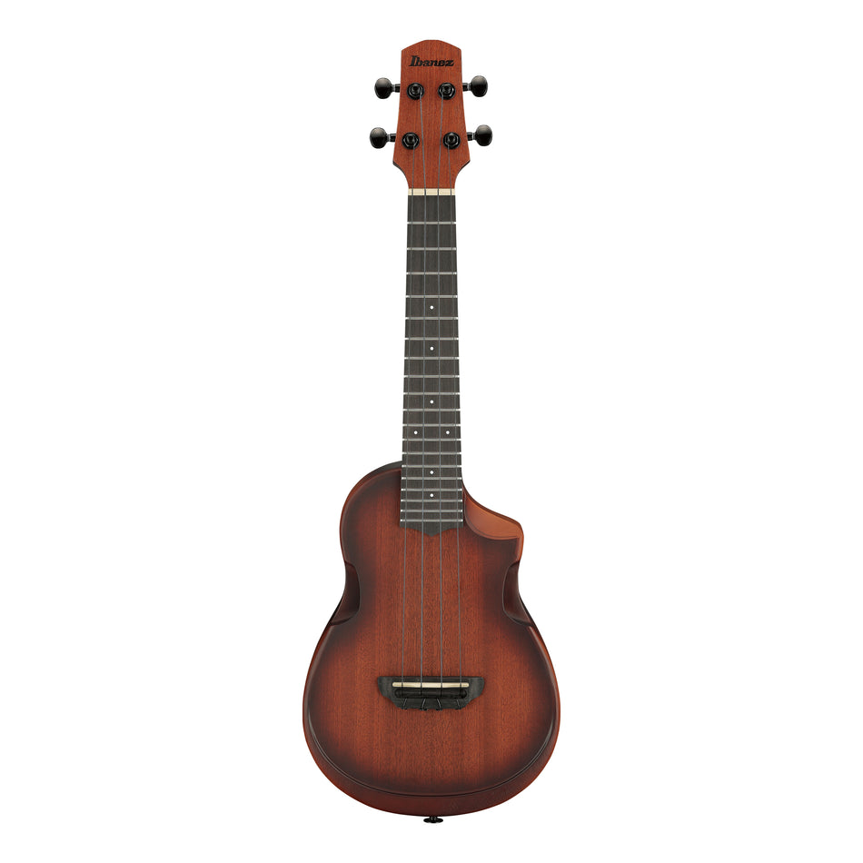 Ibanez AUC14-OVL Cutaway Acoustic Electric Ukulele - OPN Violin Sunburst