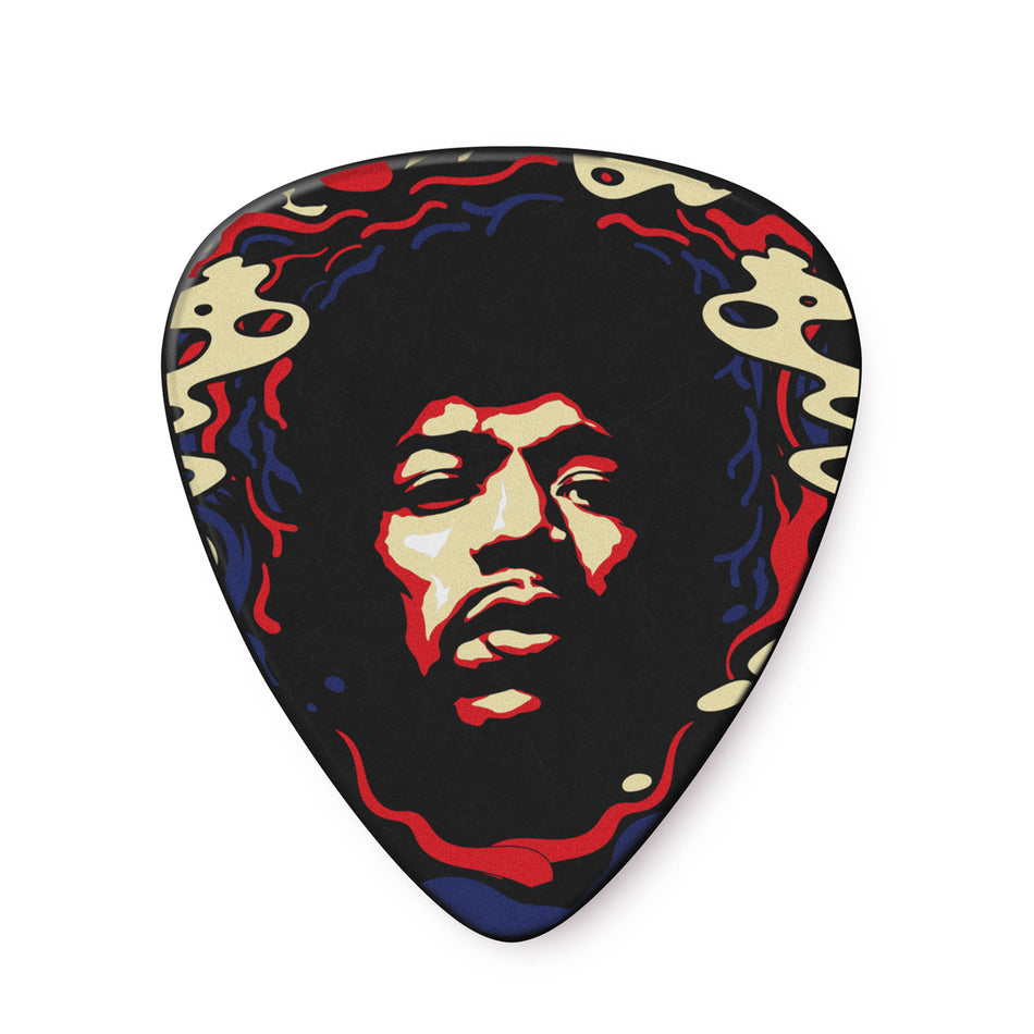 Dunlop JHP15HV Jimi Hendrix '69 Psych Series Star Haze Guitar Picks – 6‑Pack Guitar Picks