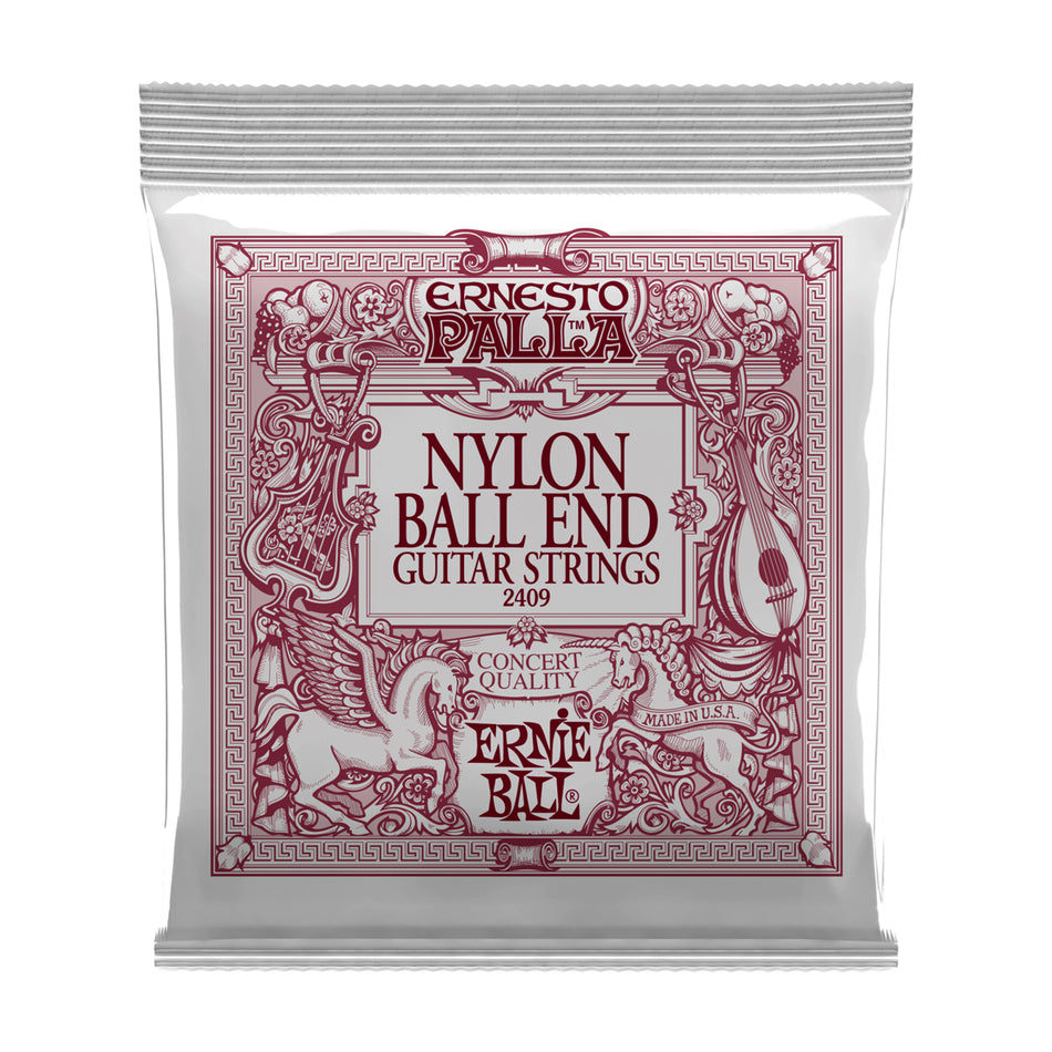 Ernie Ball P02409 ERNESTO PALLA BLACK & GOLD BALL-END NYLON CLASSICAL GUITAR STRINGS