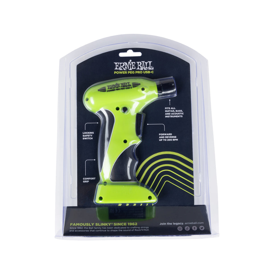 Ernie Ball P09626 POWER PEG PRO USB-C