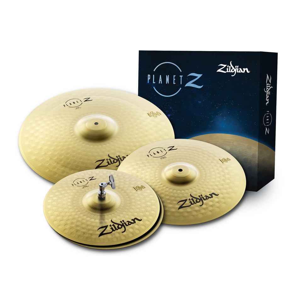 ZILDJIAN ZP4PK Planet Z Complete Cymbal Pack (14H,16C,20R)