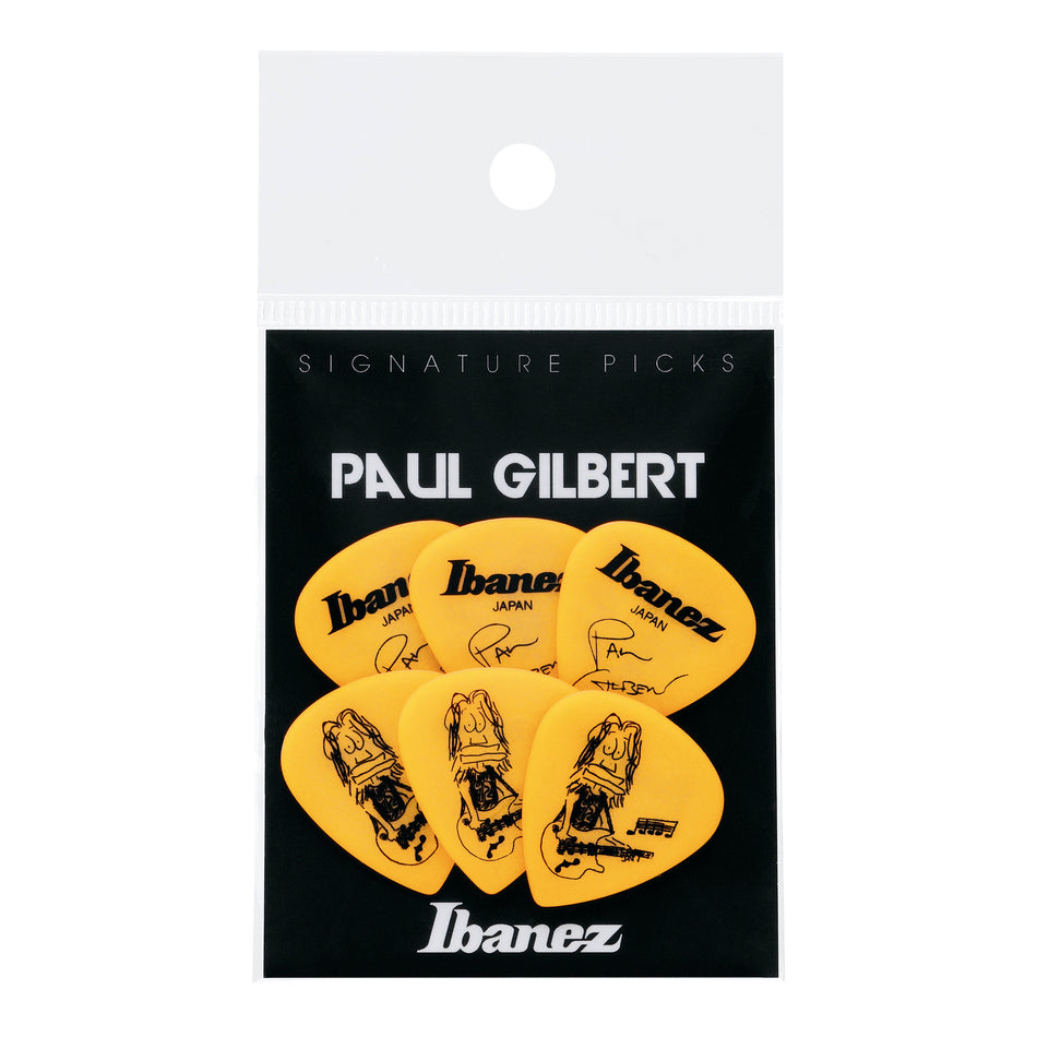 Ibanez B1000PG-YE – Paul Gilbert Picks 1.0mm | 6-Pack Yellow