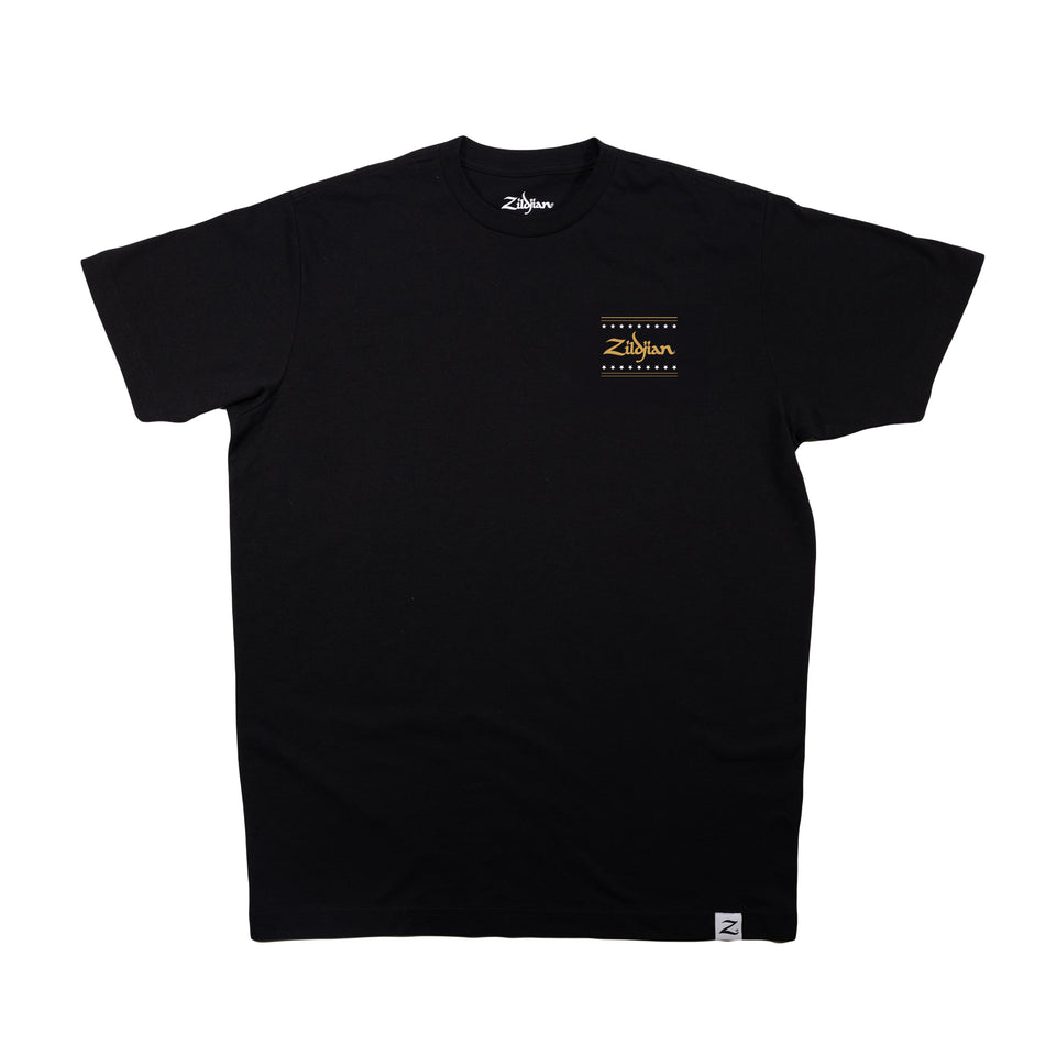 ZILDJIAN ZATS0113-LE Zildjian LE Z Custom Black Tee – Large