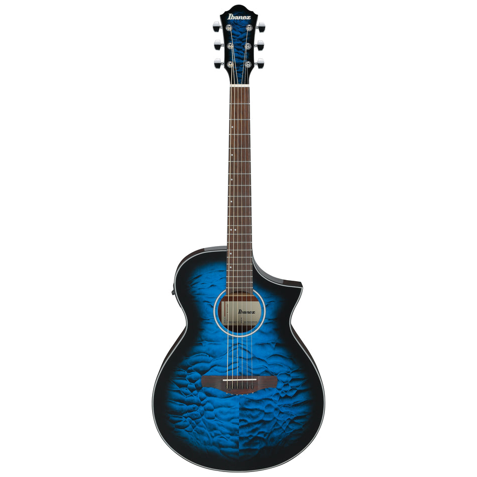 IBANEZ AEWC16QA-TLH ACOUSTIC ELECTRIC GUITAR