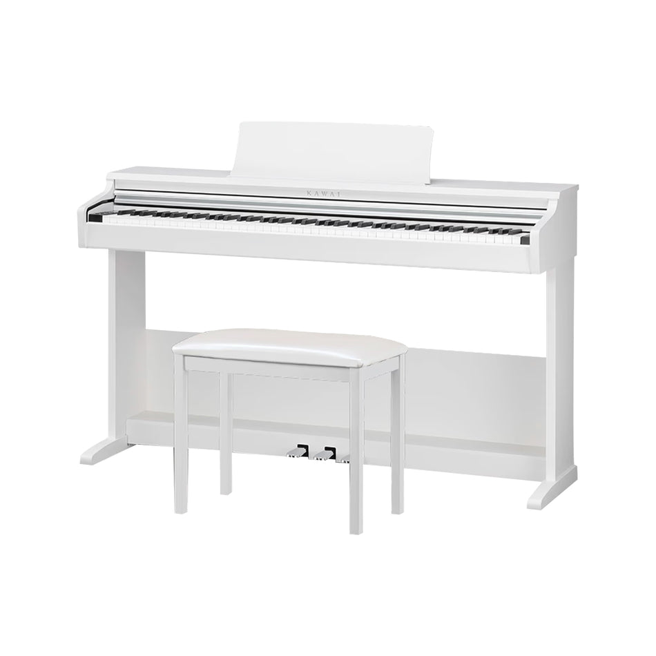 KAWAI KDP75W ID DIGITAL PIANO WITH BENCH