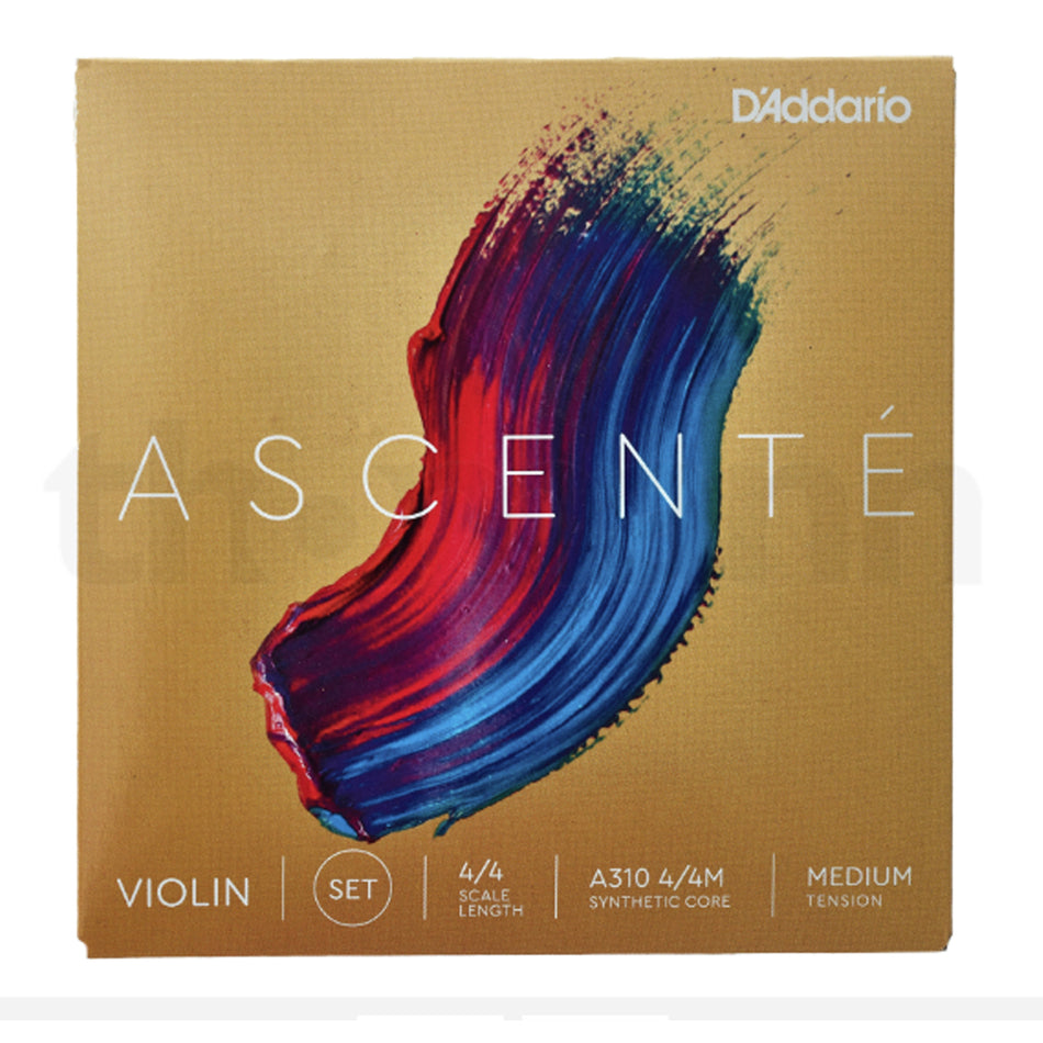 DADDARIO A310 4/4M ASCENTE VIOLIN SET 4/4 MED
