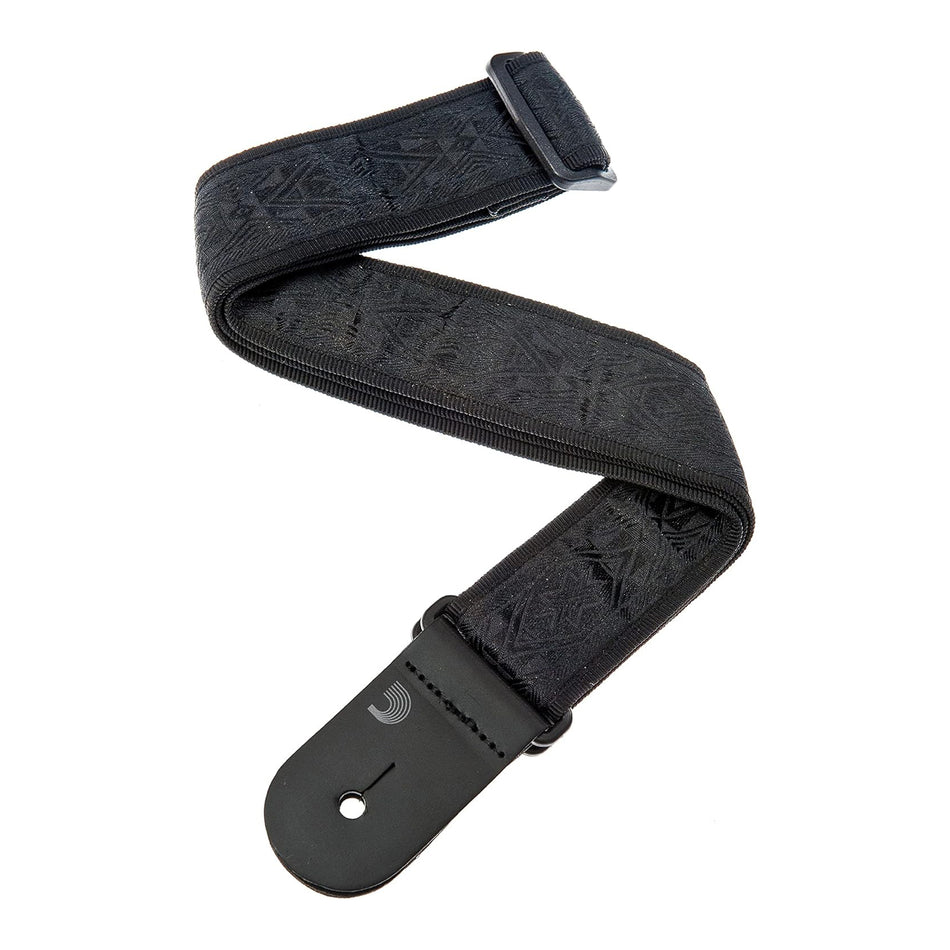DADDARIO 50B01 50MM STRAP-NP BLACK SATIN