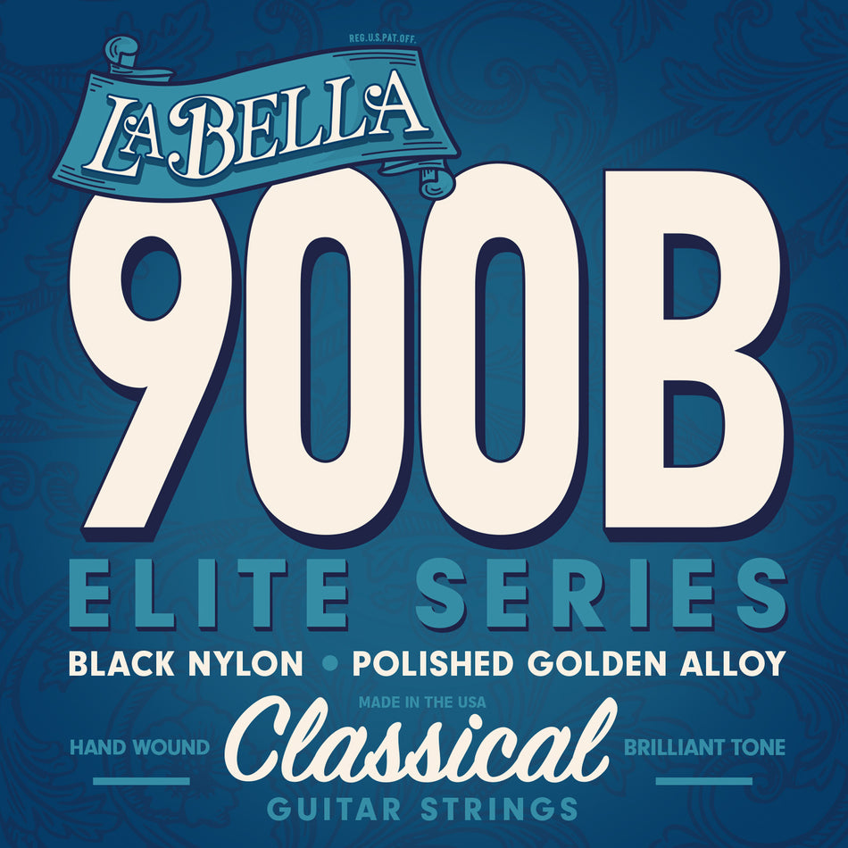 LABELLA 900B SET CLS ELITE BLK NYLN POLISHED