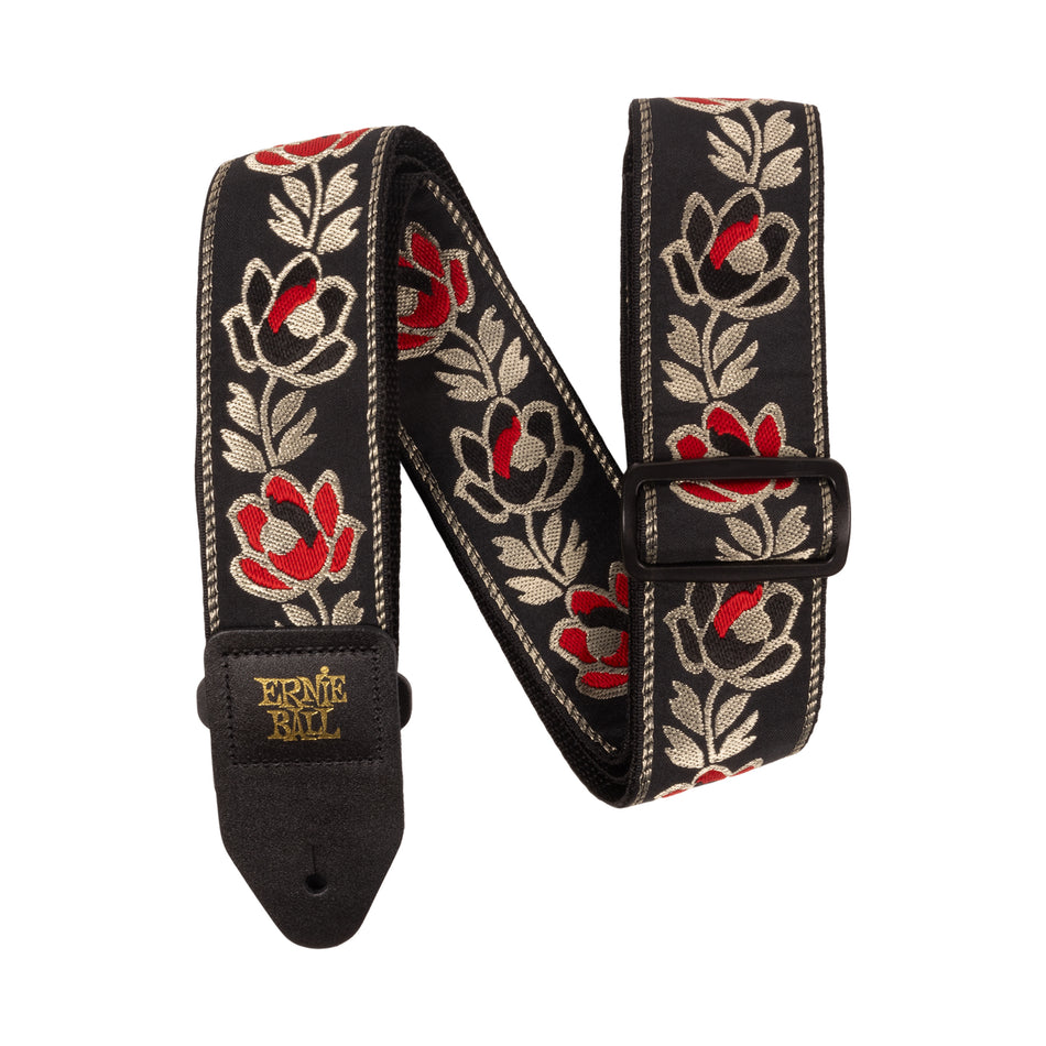 Ernie Ball P05380 Classic Jacquard Guitar Strap Noble Rose