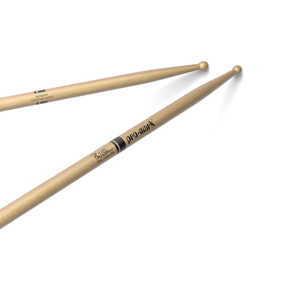 Daddrio ProMark Phil Collins Hickory Drumstick, Wood Tip
