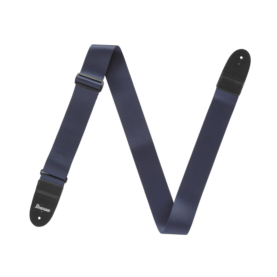 Ibanez GS64-BL Polypropylene Guitar Strap - (Blue)
