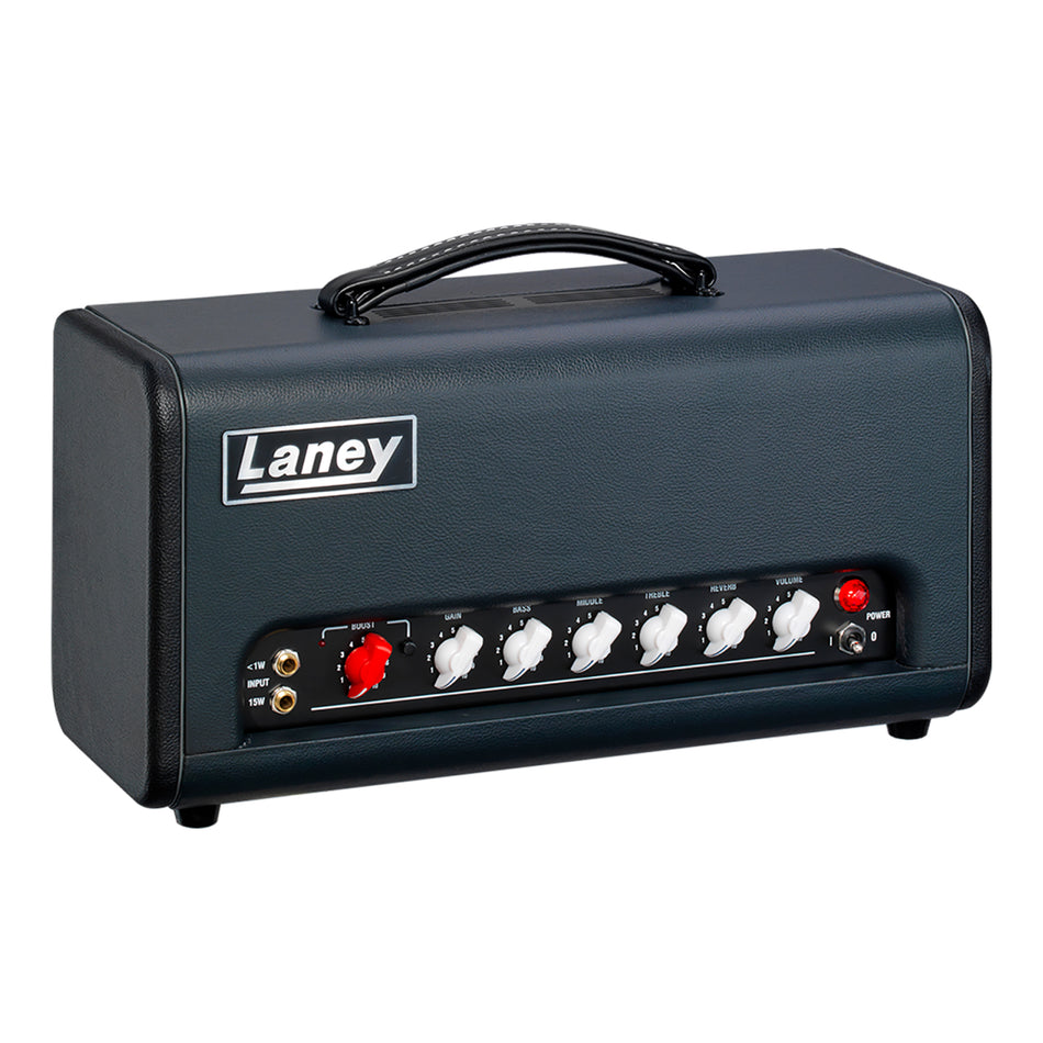 Laney CUB-SUPERTOP ALL TUBE GUITAR HEAD WITH BOOST AND REVERB - >1W & 15W
