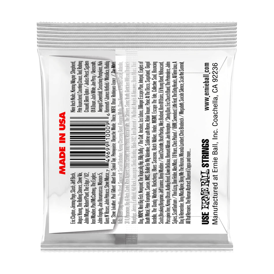 Ernie Ball P01008 .008 PLAIN STEEL ELECTRIC OR ACOUSTIC GUITAR STRINGS 6 PACK