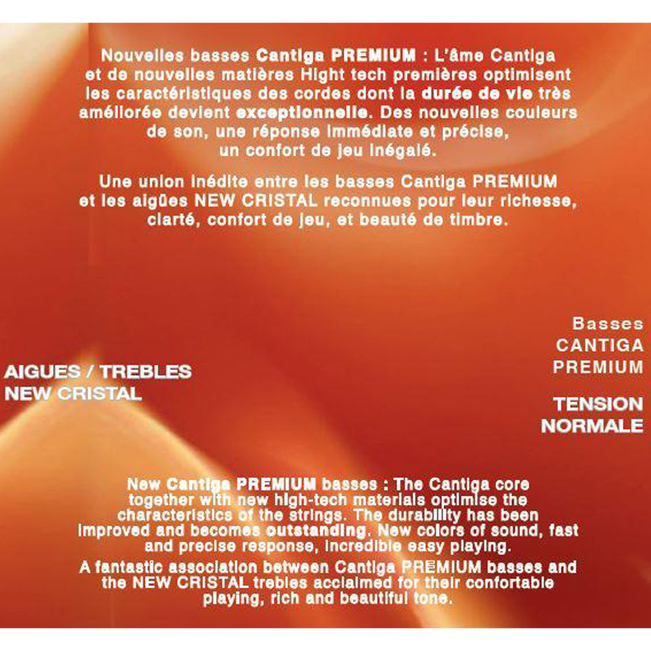 SAVAREZ 510CRP NEW CRISTAL CANTIGA PREMIUM NORMAL TENSION 510CRP
