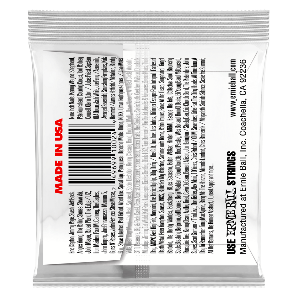 Ernie Ball P01024 .024 PLAIN STEEL ELECTRIC OR ACOUSTIC GUITAR STRINGS 6 PACK