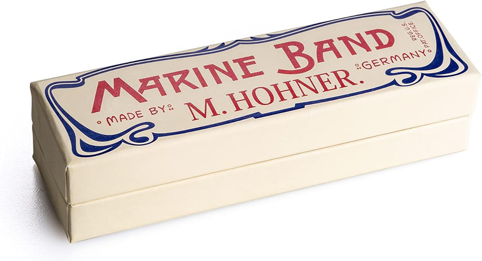 Hohner 125th ANNIVERSARY MARINE BAND C BOX