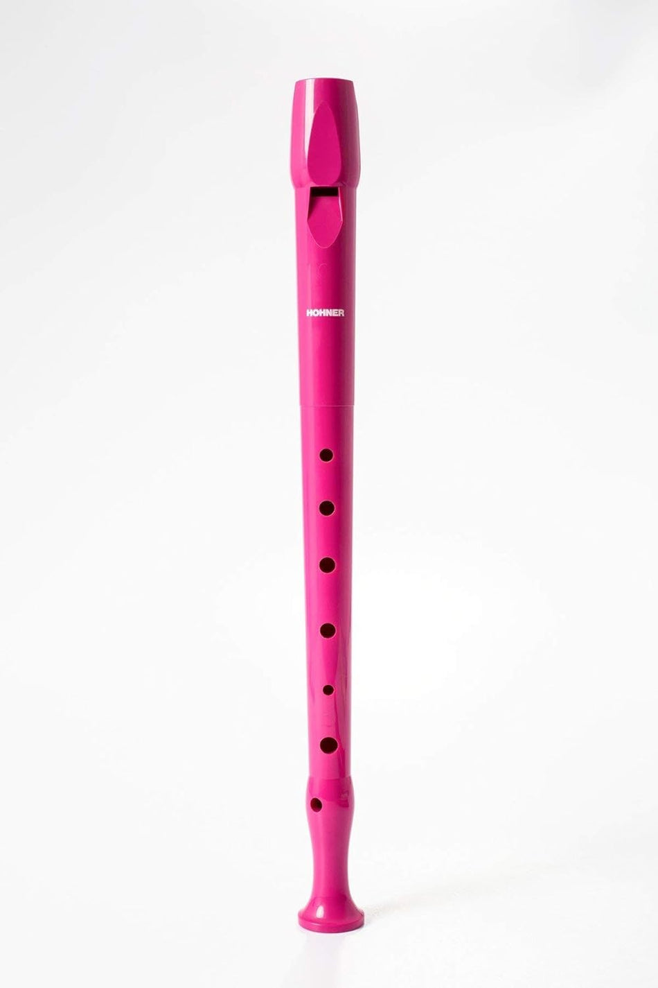 Hohner C-Soprano, 1 part, plastic, german, pb HOT PINK