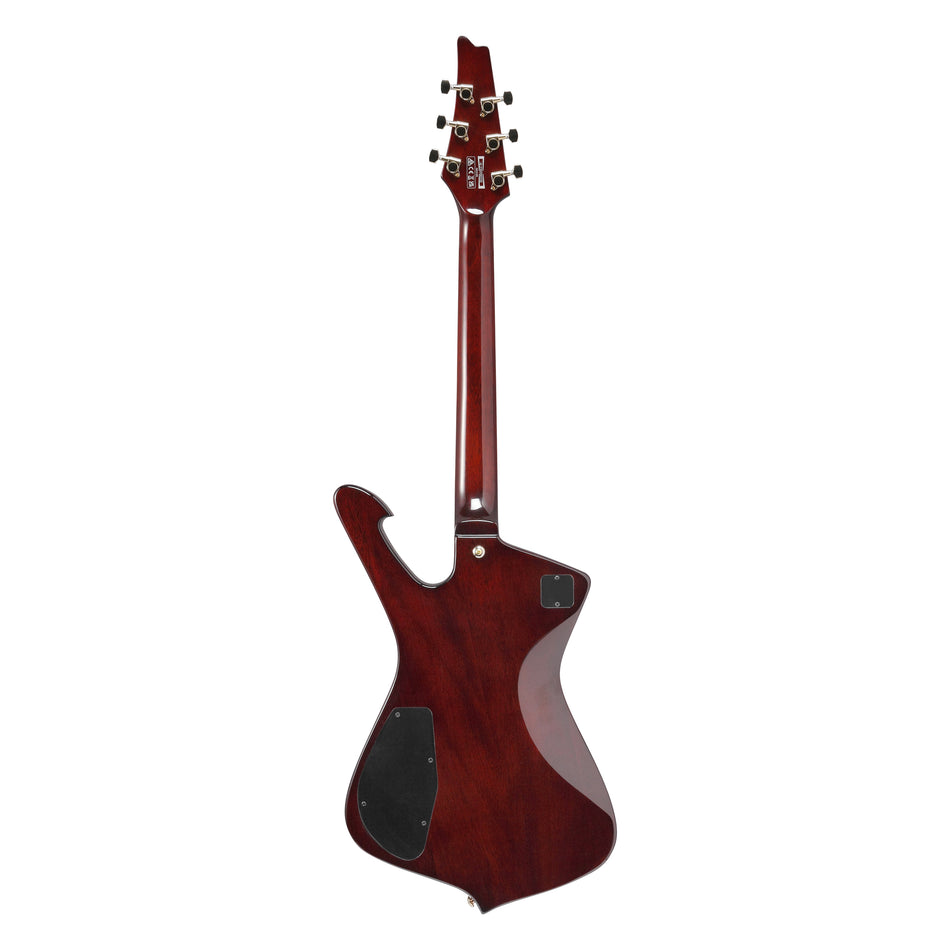 IBANEZ IC420FM-VLS ELECTRIC GUITAR W/BAG