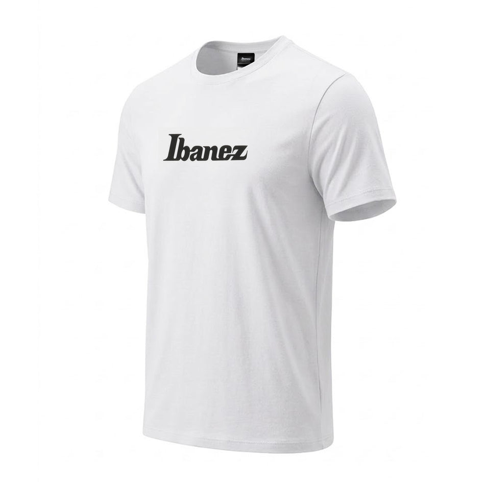 Ibanez IBAT008L Ibanez Logo T-shirt White-L
