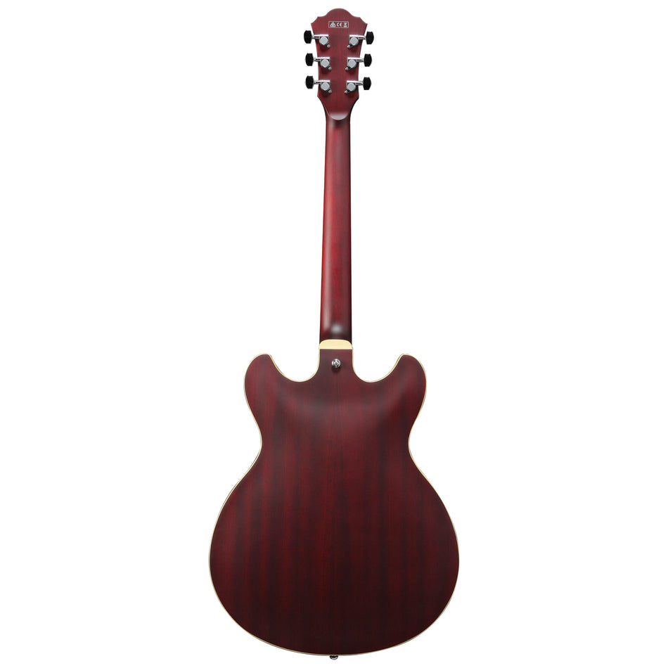 Ibanez AS53-TRF – Semi-Hollow Guitar | Transparent Red Flat