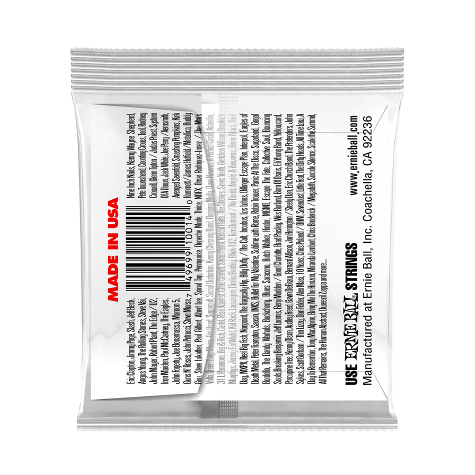 Ernie Ball P01013 .013 PLAIN STEEL ELECTRIC OR ACOUSTIC GUITAR STRINGS 6 PACK