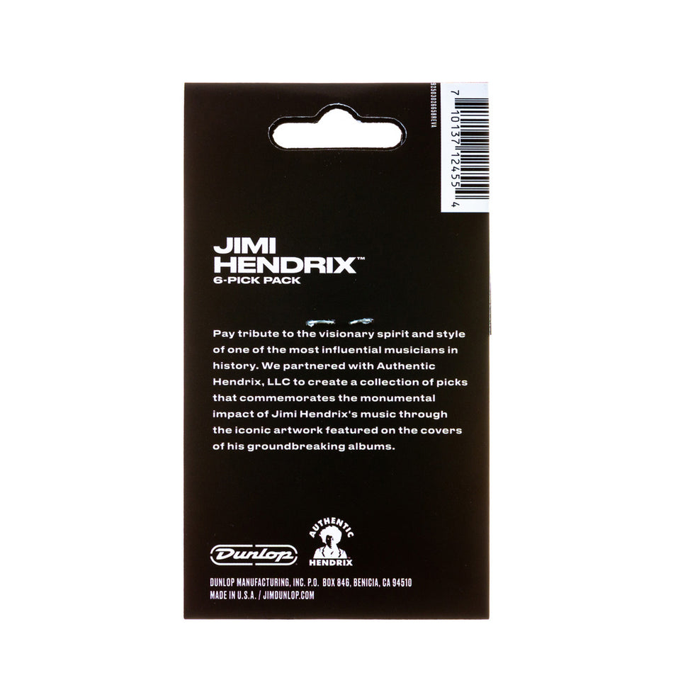 DUNLOP JHP03H HENDRIX ELECTRIC LADYLAND-6/PLYPK