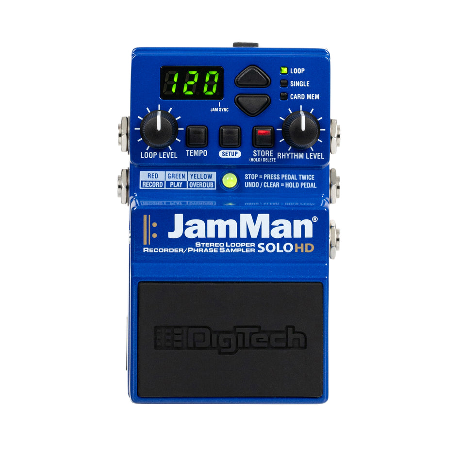 Digitech JamMan Solo HD Stereo Looper/Recorder Pedal