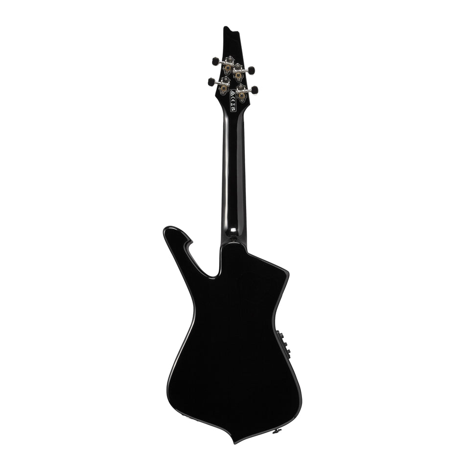 Ibanez UICT10-BK UIC Series Electro-acoustic Ukulele - Iceman - 4 String - Black