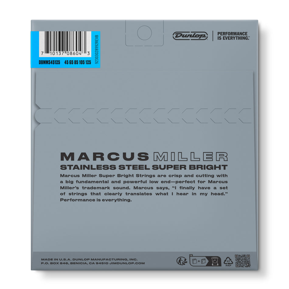 DUNLOP DBMMS45125 MARCUS BASS-SS SB 45/125-5/SET