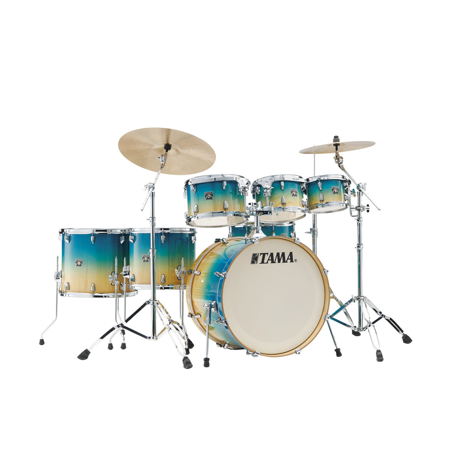 TAMA CL72RSP-CLP 7-pc drum shells - without hardware-throne-cymbals
