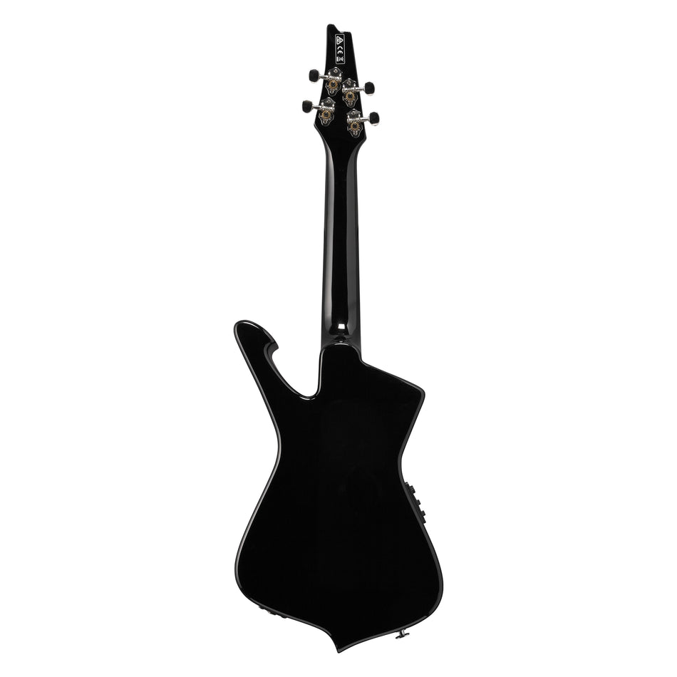 Ibanez UICT10-MGS Ukulele w/Bag, Metallic Grey Sunburst