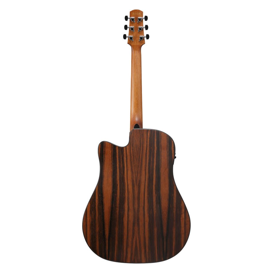 IBANEZ AAD70CE-TBN ELECTRIC ACOUSTIC GUITAR