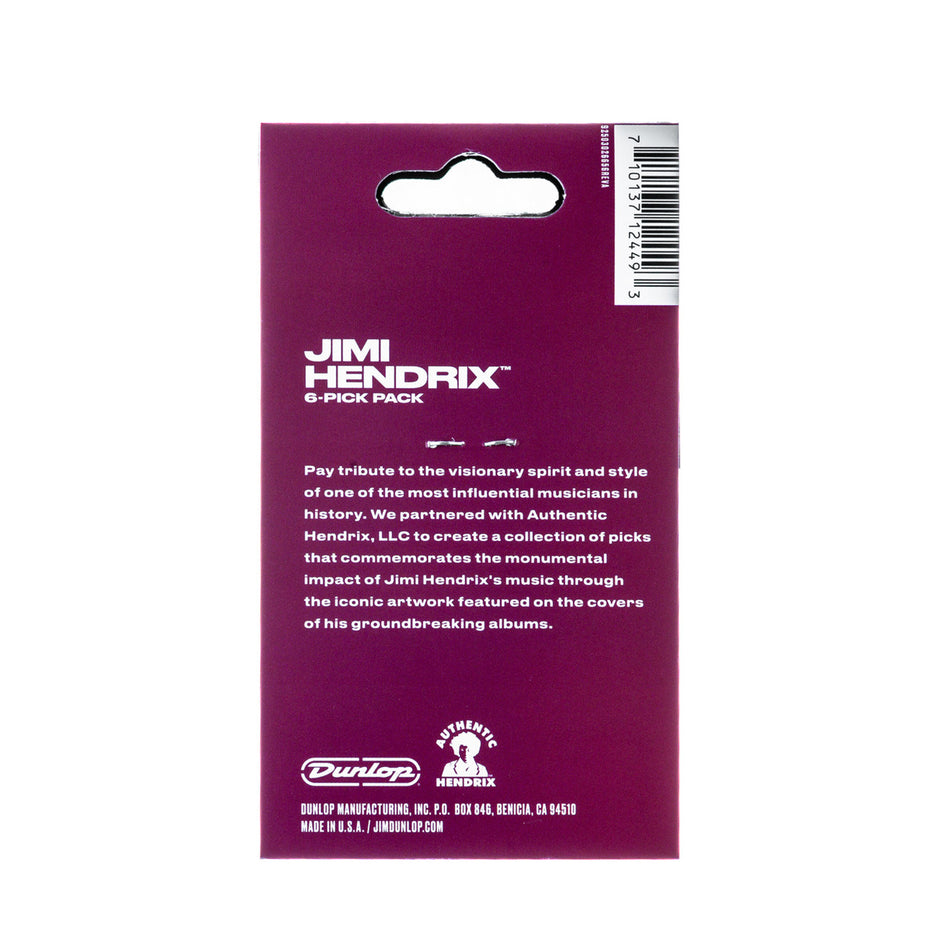 DUNLOP JHP01M HENDRIX EXPERIENCED-6/PLYPK
