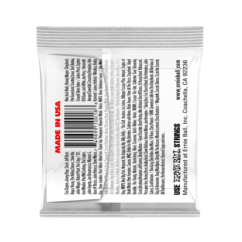 Ernie Ball P01017 Plain Steel .017 Electric Acoustic Guitar Single Strings 6-Pack