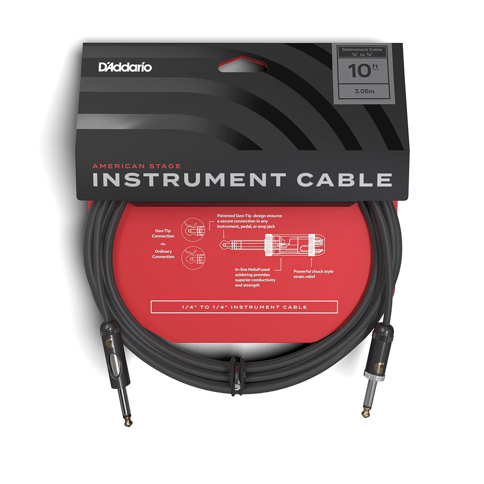 DADDARIO PW-AMSK-10 AMERICAN STAGE KS CABLE-10'