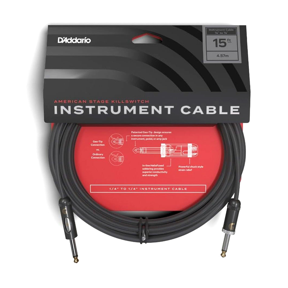 DADDARIO PW-AMSK-15 AMERICAN STAGE KS CABLE 15'