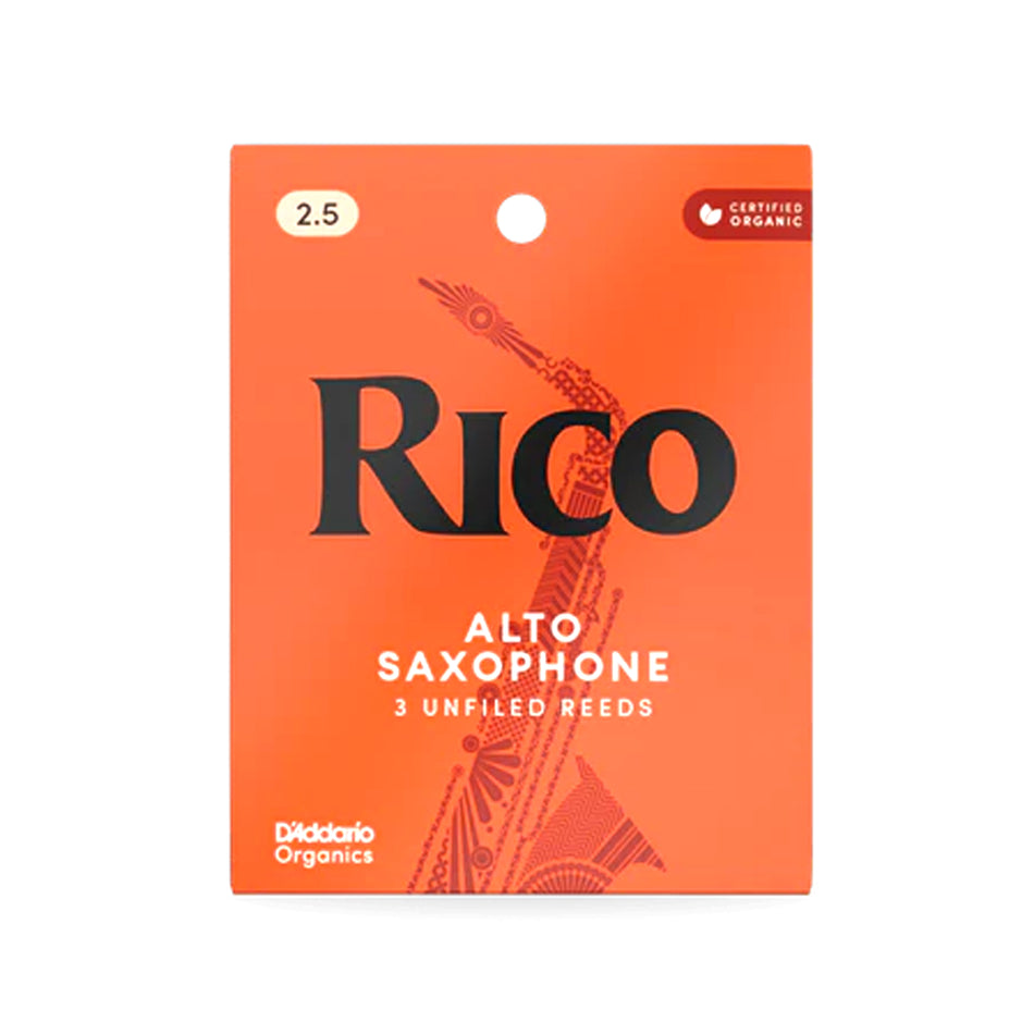 DADDARIO RJA0325 RICO, 3 PAK, ALTO SAX, 2.5