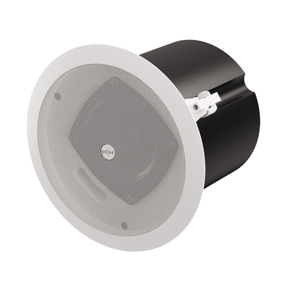 HH Electronics TNi-C4-WH HH TESSEN INSTALL - TNi-C4 - 4 inch ceiling speaker - 70/100V 3 power tappings - WHITE