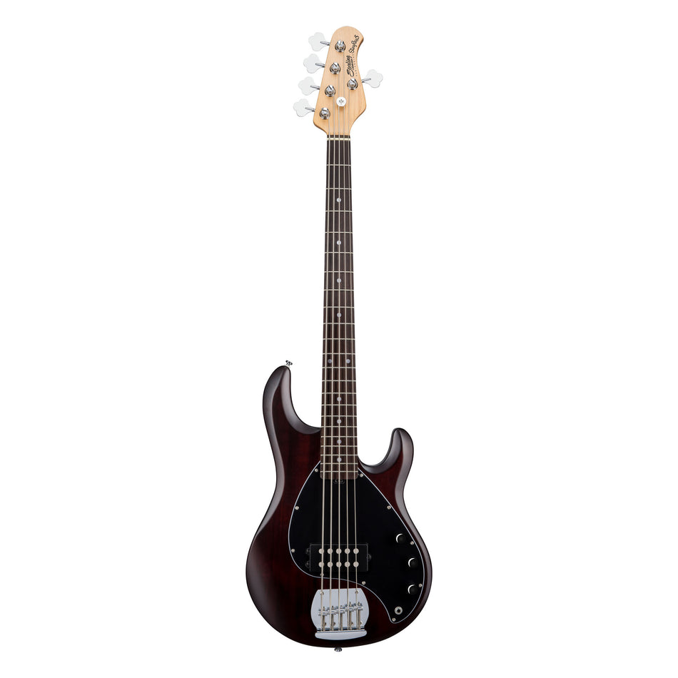Sterling RAY5-WS – StingRay 5-String Active Bass Guitar | Walnut Satin